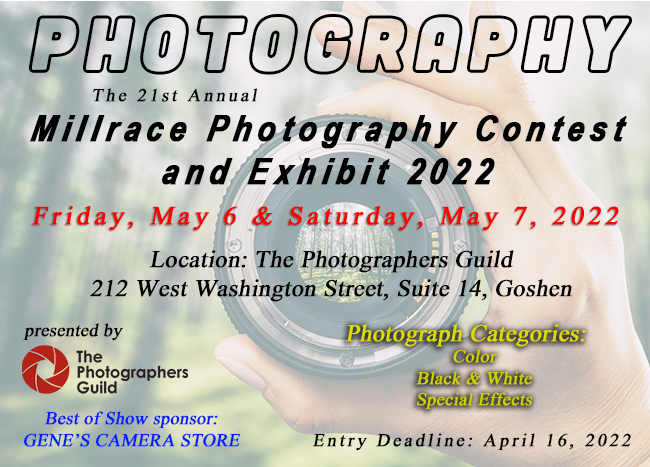 21st Annual Millrace Photography Contest!